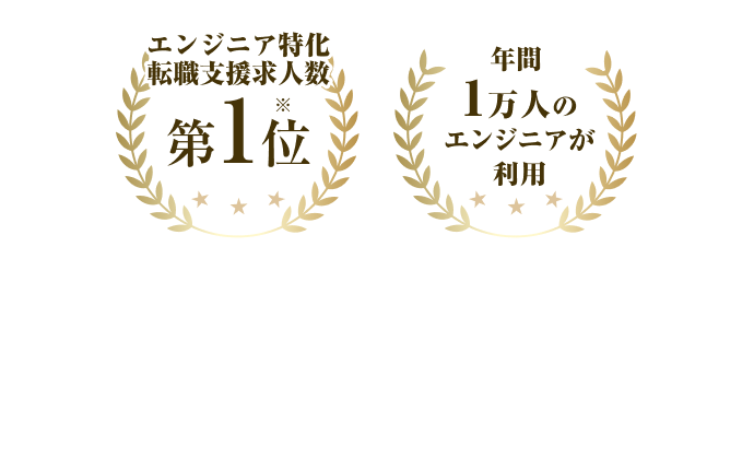 こんな転職を叶えます！年収アップ 大手企業入社 スキルアップ 元エンジニアが徹底的にサポート